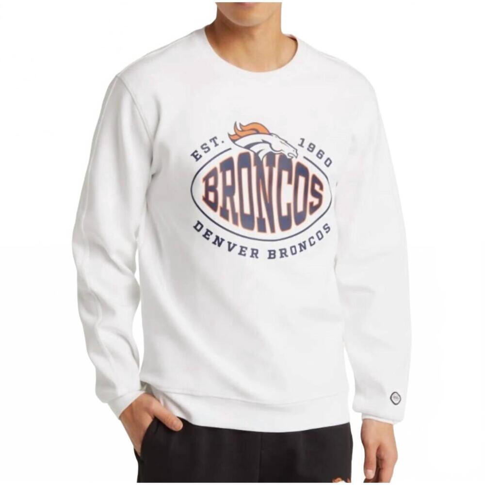 NEW BOSS denver broncos sweater in white